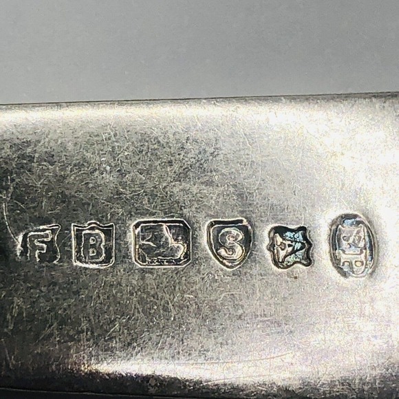 FB Rogers FISH Fork Knife SET English Silverplate Celluloid Handles EPNS - Picture 2 of 8